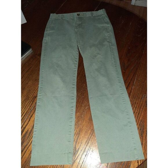 Pants - Size 4 J Crew Stretch Greyish Green Casual Mid Rise Pants with Pockets